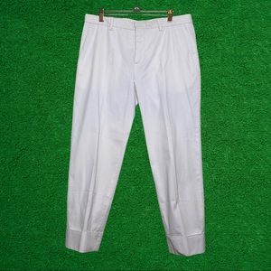 Sofie D’Hoore White Cropped Pants Womens French Size 38